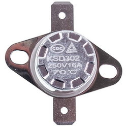 Термостат для конвекторного обігрівача KSD302 250V 16A 70°C