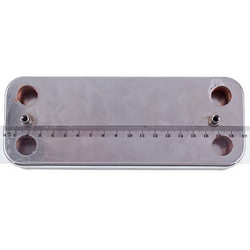 Теплообмінник пластинчастий для газового казана 17B1901400 (14 пластин)