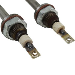 Тін для нагріву води 1500W 220V (нержавіюча сталь) L=200mm M16 (прямий)