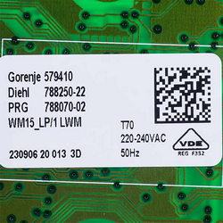 Плата керування для стиральної машини Gorenje 604805