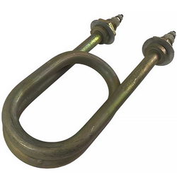 Тін для нагріву води 2500W 220V (оцинкована сталь) L=185mm M18 (скріпка)