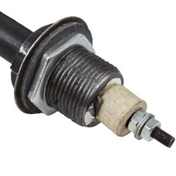 ТЕН для харчоварільного котла 2500W (нержав.) L=150mm M22 (круглий)