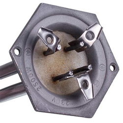 Тен для масляного обогревателя Electron-T 2500W L=405mm D резьбы=42mm (1 1/4")