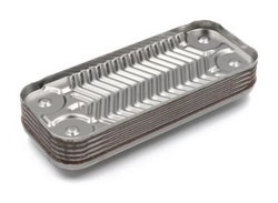 Теплообмінник пластинчастий (10 пластин) для газового казана 17B1901000