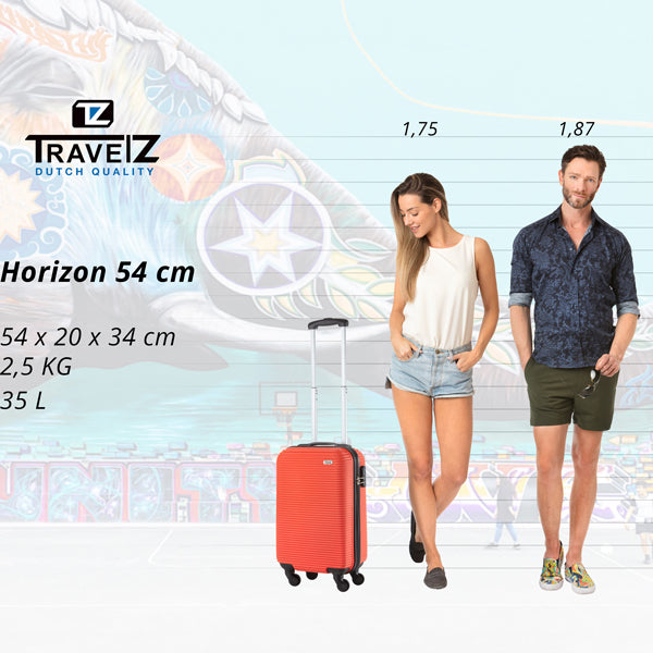 Валіза TravelZ Horizon (S) Fiesta Orange