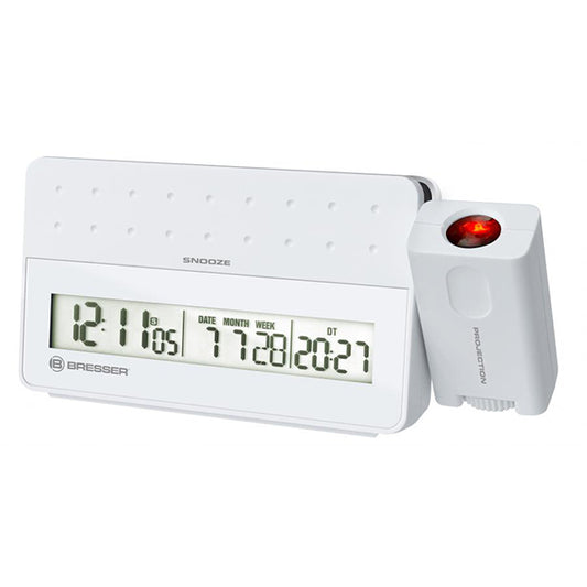 Проекційний годинник Bresser MyTime Pro white