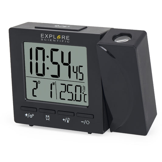 Часы проекционные Explore Scientific Projection RC Alarm Black (RDP1001CM3LC2)
