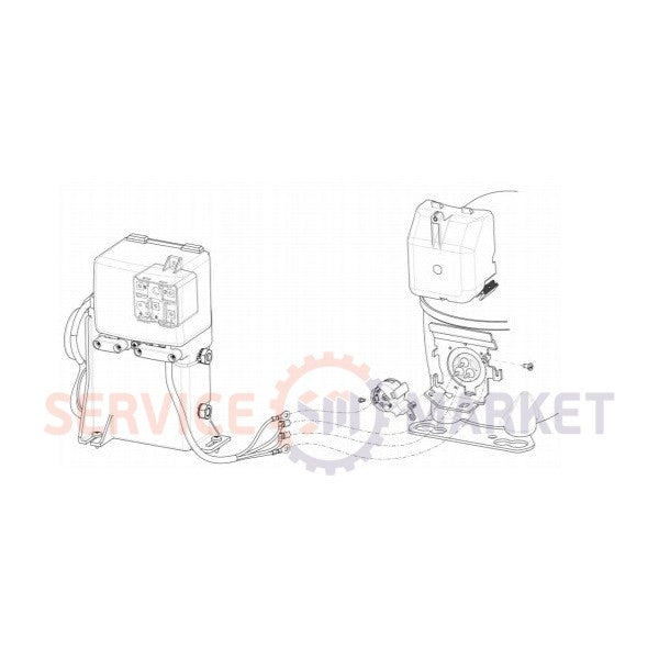 Компресор для охолодження. EMBRACO ASPERA NEU6210Z R134a 1243W (з пуск. реле CSIR)