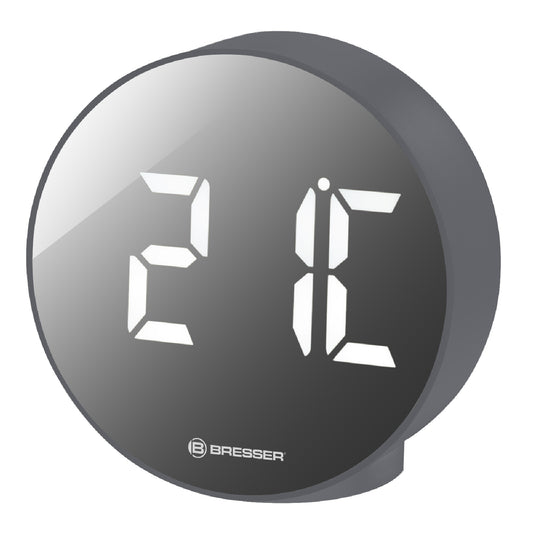 Годинник настільний Bresser MyTime Echo FXR Silver (8010071QT5WHI)
