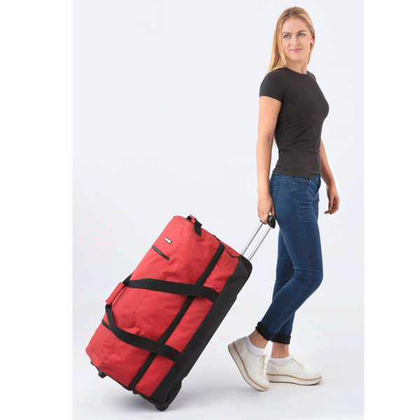 Сумка дорожная на колесах CarryOn Double Daily 108 Red