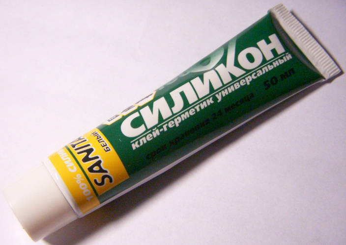 Белый герметик Санитар