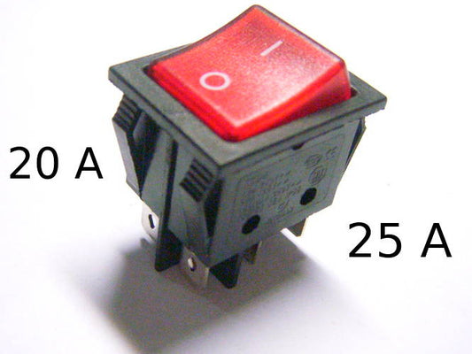 KCD4 20А на 6 контактов