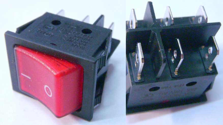 KCD4 20А на 6 контактов