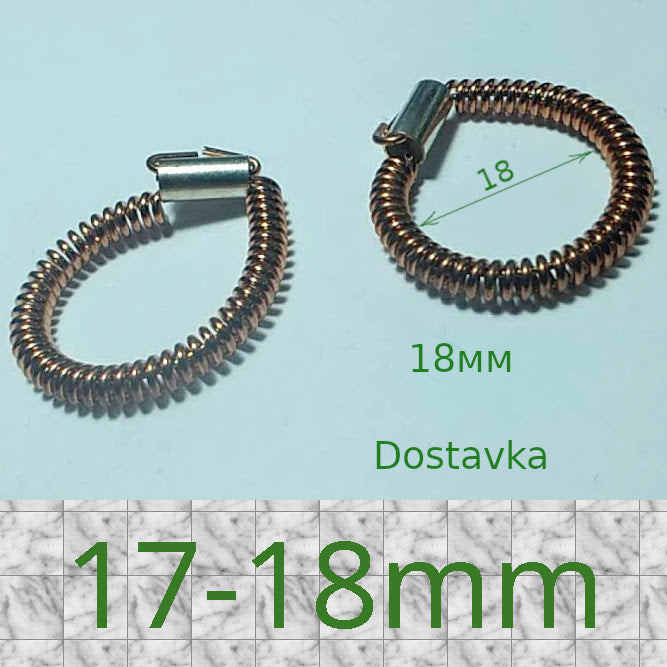 Токосъемные пружины статора Makita Ø17-18 мм (комплект 2 шт.)