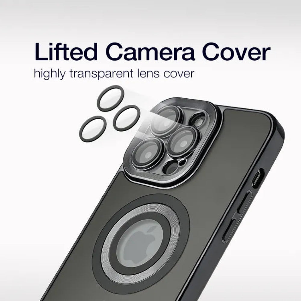 Electroplate Matte Case With Magsafe - iPhone 15 Pro - Gray