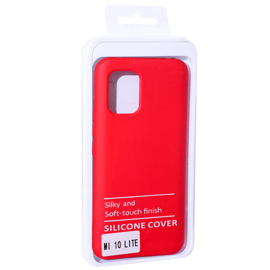 Original Silicone Case - Xiaomi Mi 10 Lite - Red (14)