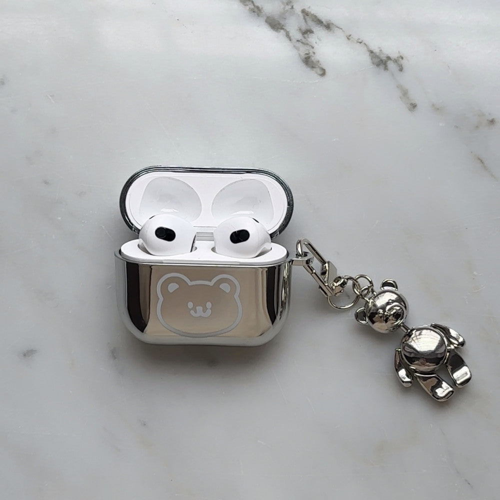 Airpods Case - Shine Print With keychain - NASA