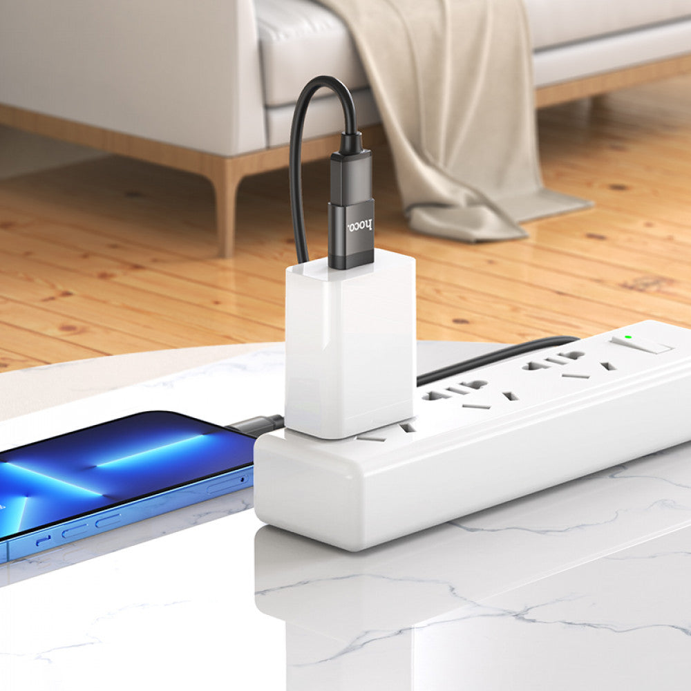 Adapter переходник OTG USB C To USB — Hoco UA17 016