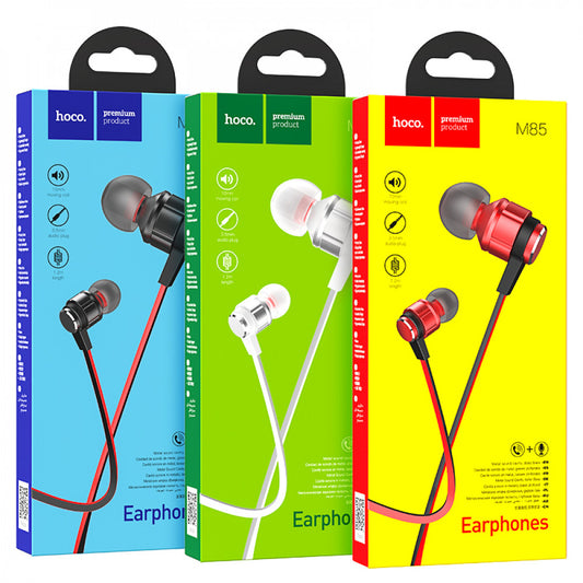 Навушники з мікрофоном 3.5mm - Hoco M85 Platinum sound universal
