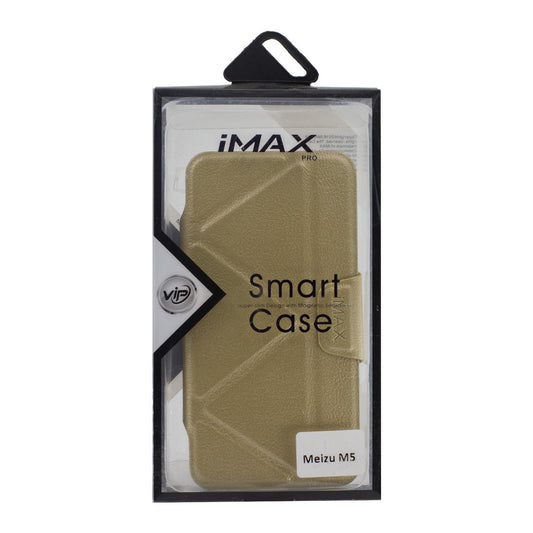 Leather Book Case - Samsung J5 2017 (J530) - iMax b - Gold