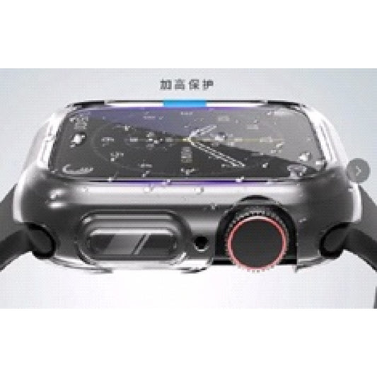 Чохол із захисним склом TPU+acrylic — Apple Watch 44 mm