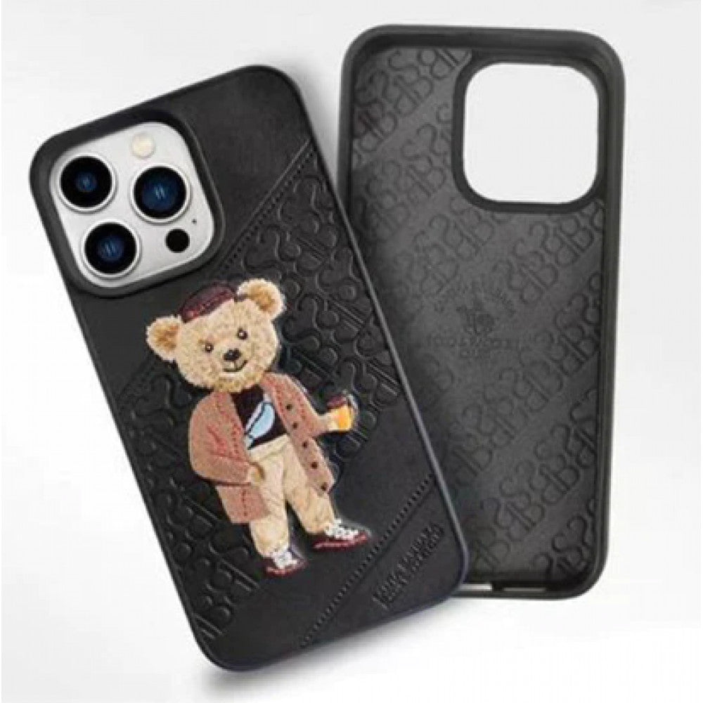 Polo Crete Leather Case - iPhone 14 - Black