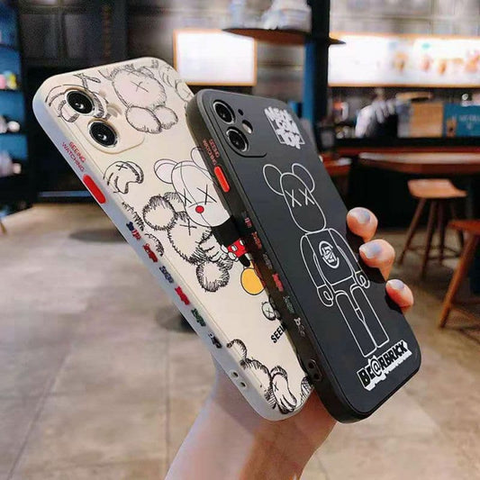 Silicone Cool Cartoon Mouse TPU Case — iPhone 12 Pro 6.1" — Design 1