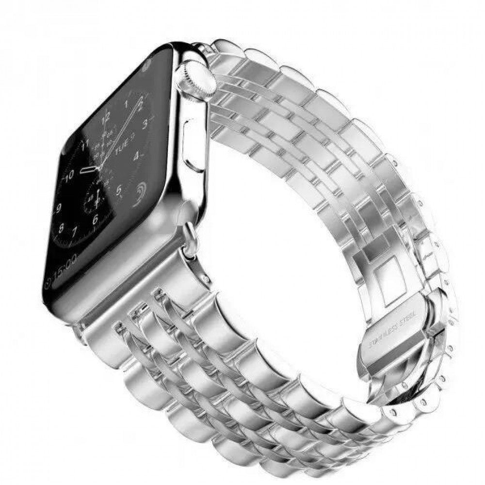 Ремінець 7 Bead - Apple Watch 42 mm | 44 мм | 45 мм | 49 мм Silver