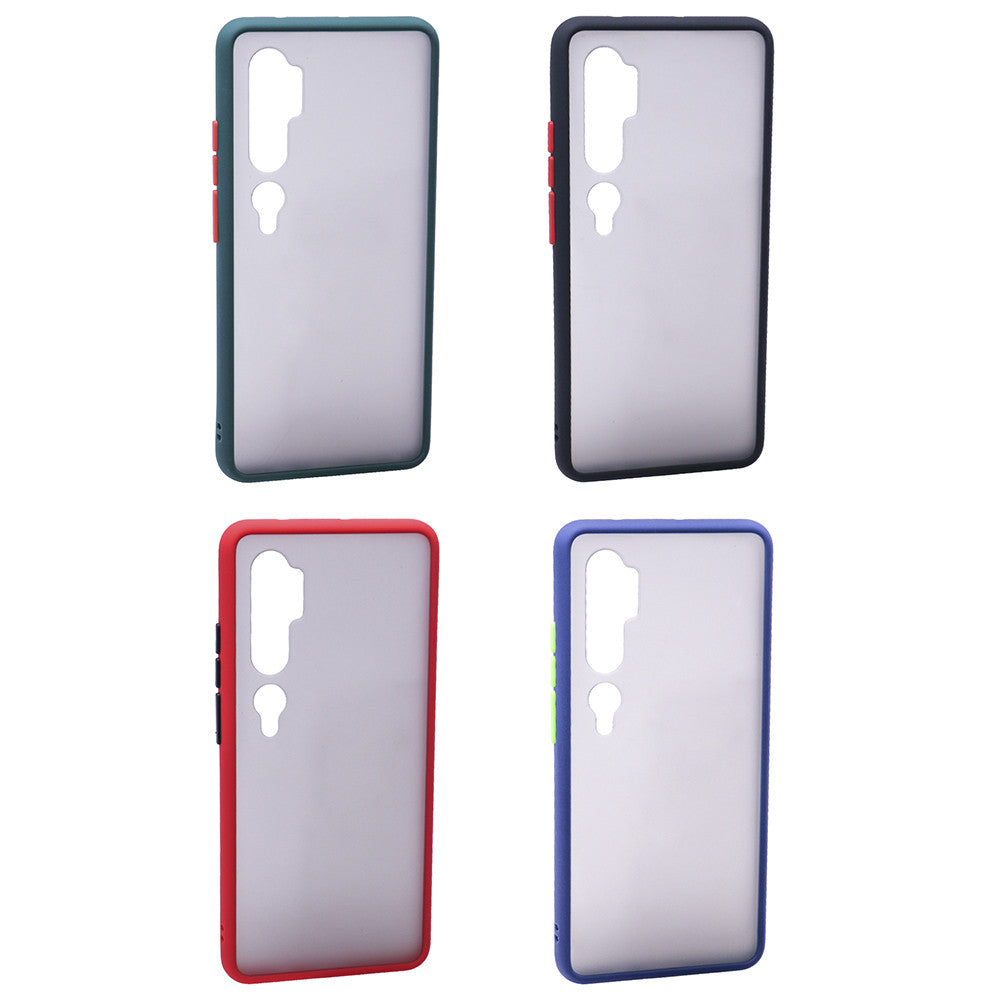 Matte TPU Plastic Case - Xiaomi Mi Note 10 - Green