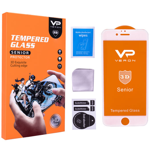 Захисне скло Veron 3D Curved Senior - iPhone 6; 6S White
