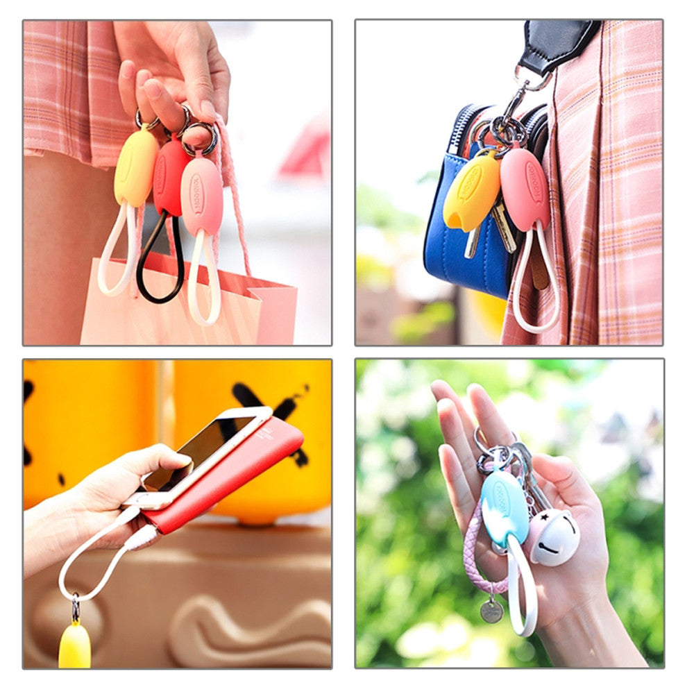 Кабель Micro 2.4A (0.2m) - Joyroom S-M345 - Yellow