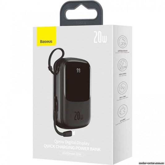 Power Bank 20000 mAh | 20W | Digital Display Baseus (PPQD0400)