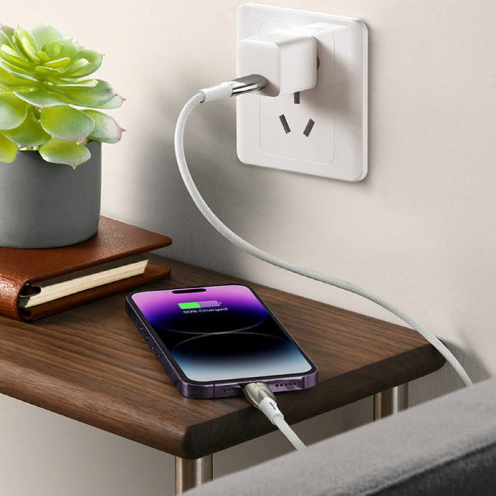 Кабель USB C 100W (1m) - Baseus (CADH0004) Glimmer Series - CADH000401 Black