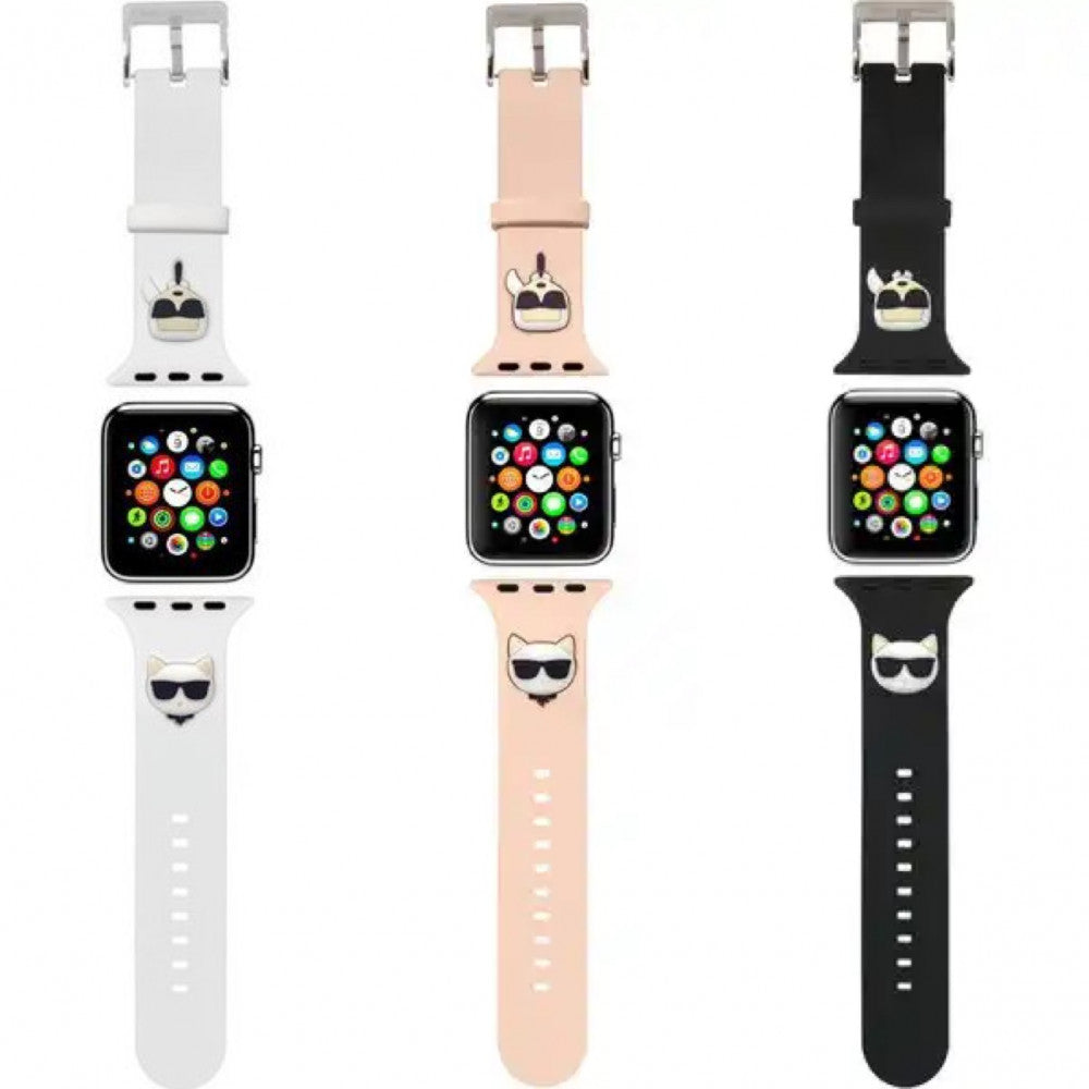 Ремінець Karl lagerfeld — Apple Watch 38 mm | 40 mm | 41 mm — White