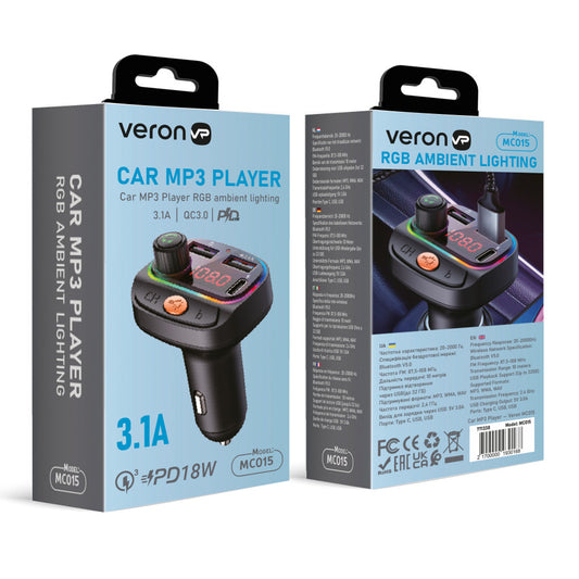 FM Modulator MP3 Veron - MC015