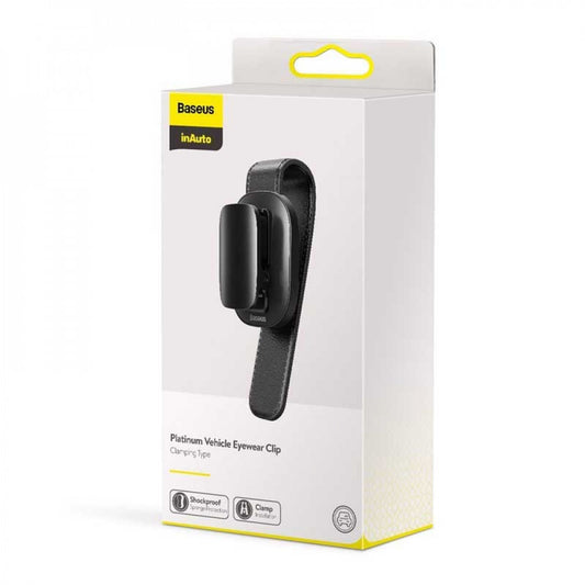Platinum Vehicle eyewear clip - Baseus (ACYJN-B) (clamping type - ACYJN-B0S Silver