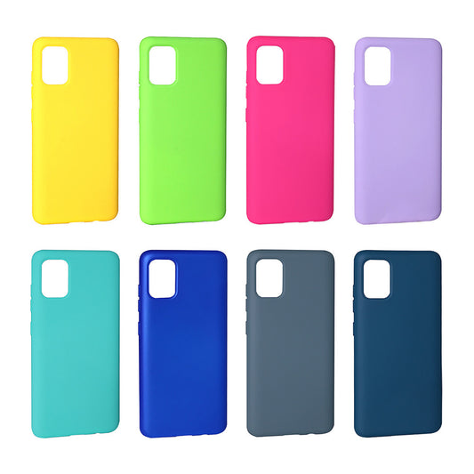 Original Silicone Case - Xiaomi Mi 10 Lite - Hot Pink (13)