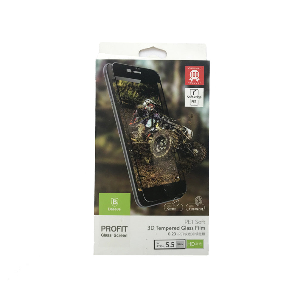 Захисне скло Baseus Pet Soft 3D 0.23mm — iPhone 6 Plus — White