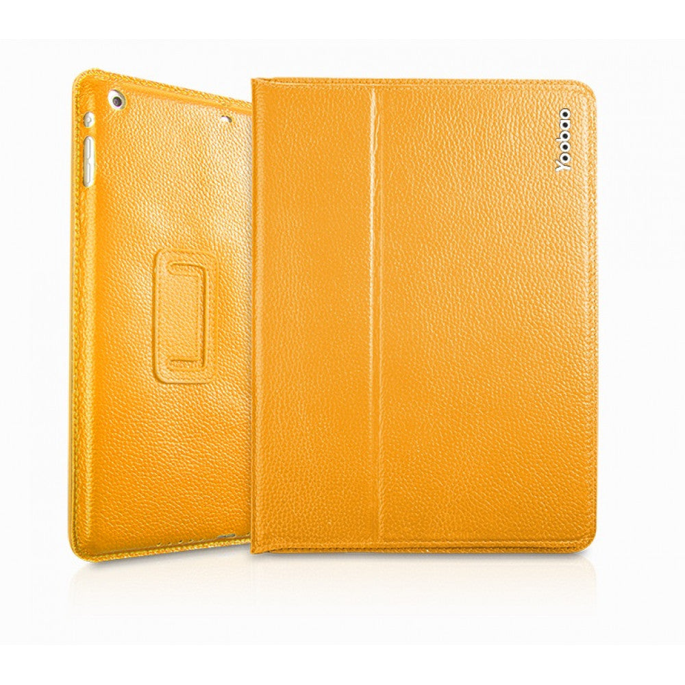 Yoobao Executive Leather Case — iPad Air;iPad 2017 — Yellow