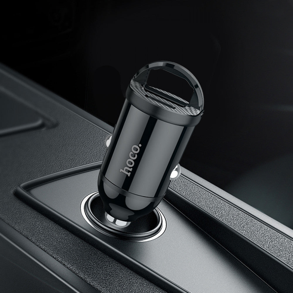 Car Charger | 30W | PD | QC3.0 - Hoco NZ2 - White