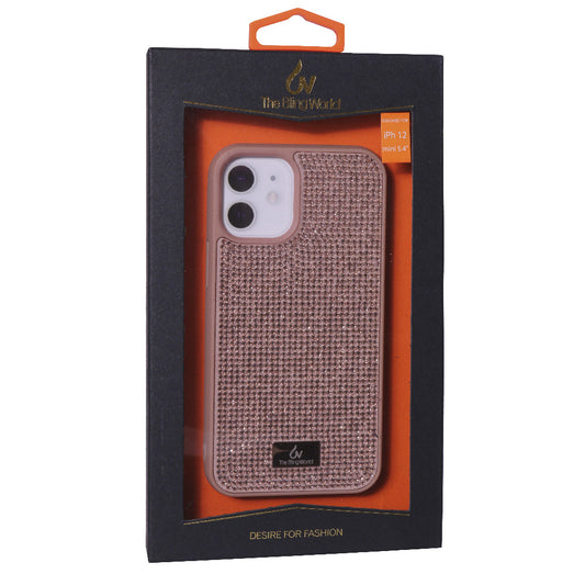 Чохол Bling World Luxury Diamond (TPU) для iPhone 12 Mini 5.4" - Rose Gold