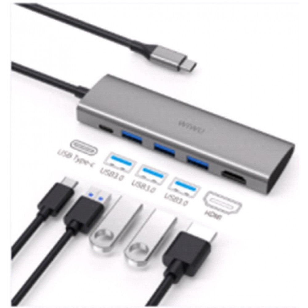 HUB USB C 5 in 1 — WiWU Alpha A531H