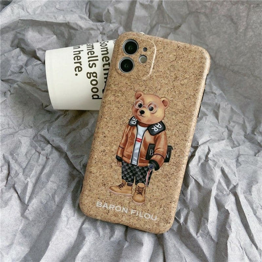 Cute Casual Bear Baron Filou TPU Case - iPhone 13 Pro Max 6.7"