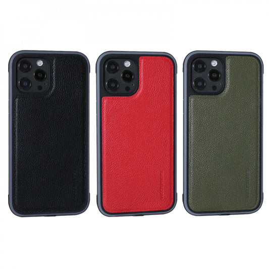 Jeystone Luxurious series Case iPhone 12 6.1" ; 12 Pro 6.1" — Red