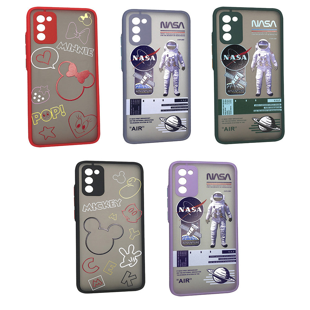 Stickers Series TPU Case — Samsung A02 ; A02S — Red Heart