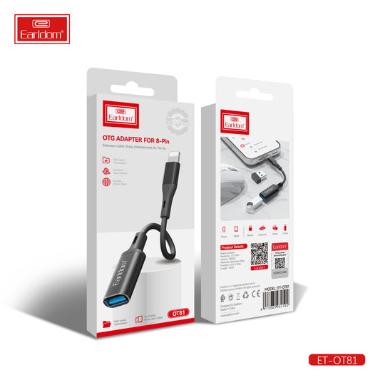 Adapter Lightning To USB - Earldom ET-OT81