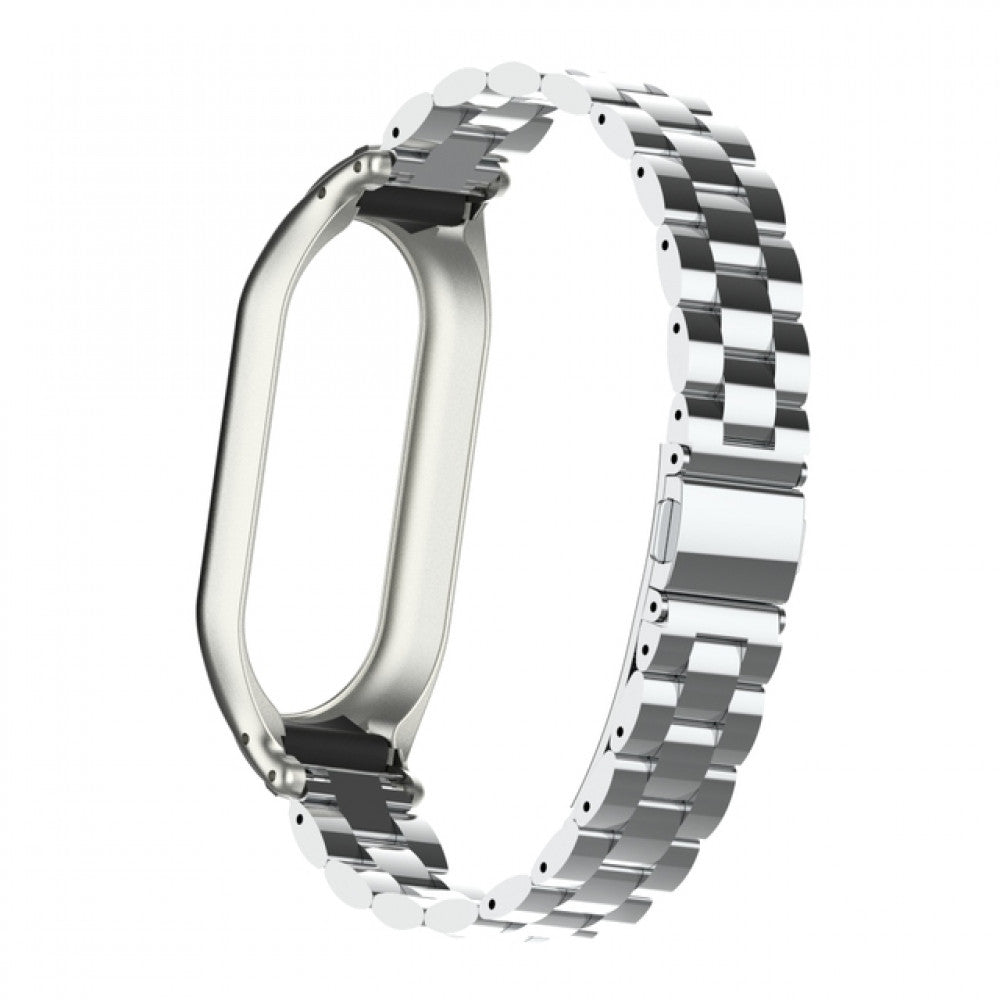 Ремінець Bead Design - Xiaomi Mi Band 8 - Silver
