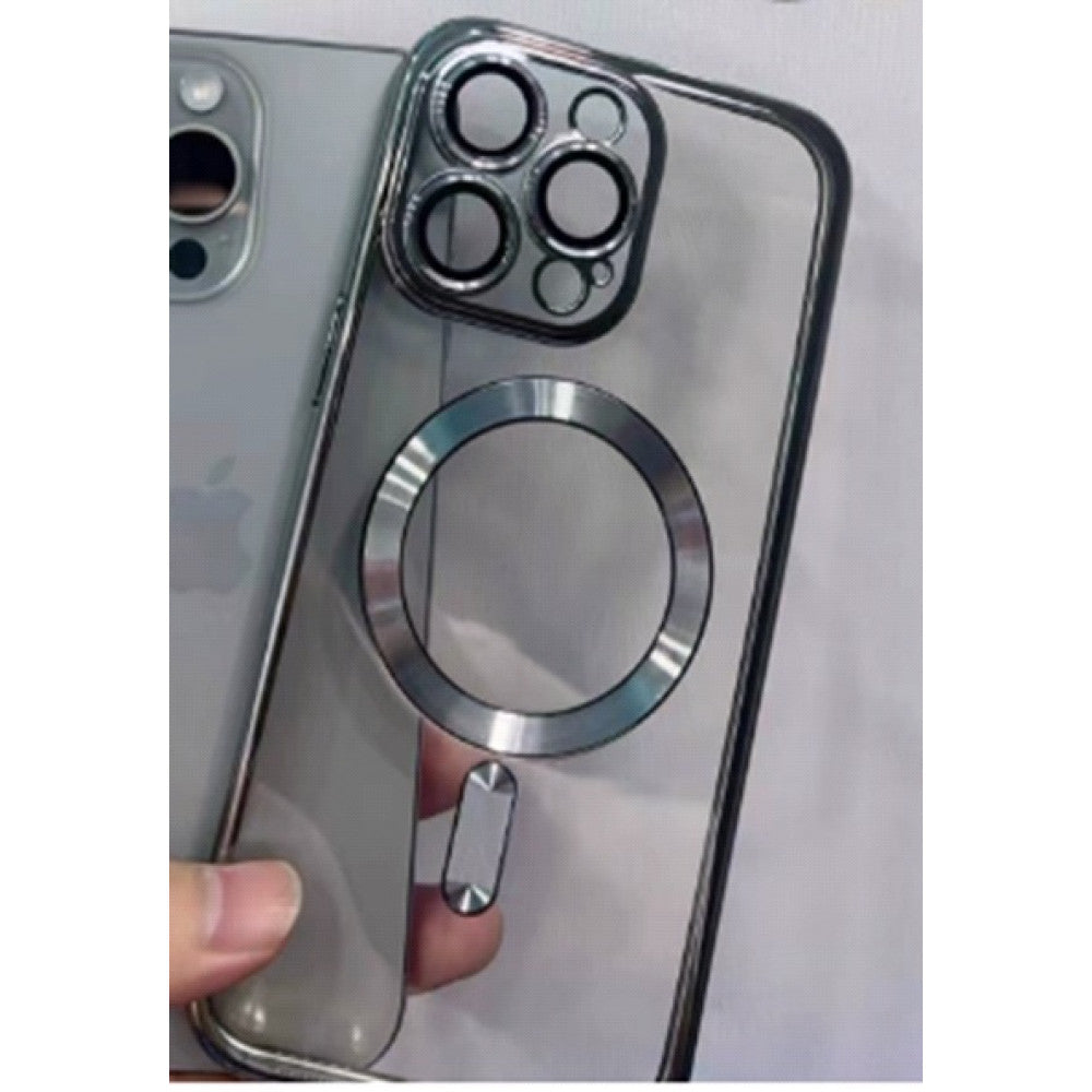 Electroplate Case With Magsafe — iPhone 15 Pro — Dark Blue