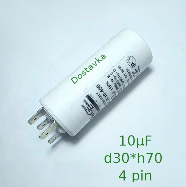 10µF d30*h70 4 pin