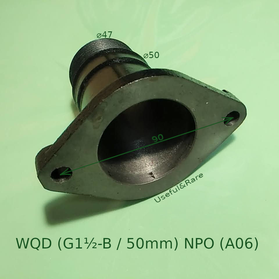 WQD (G1½-B / 50mm) (чугун) Насосы+ (A06)
